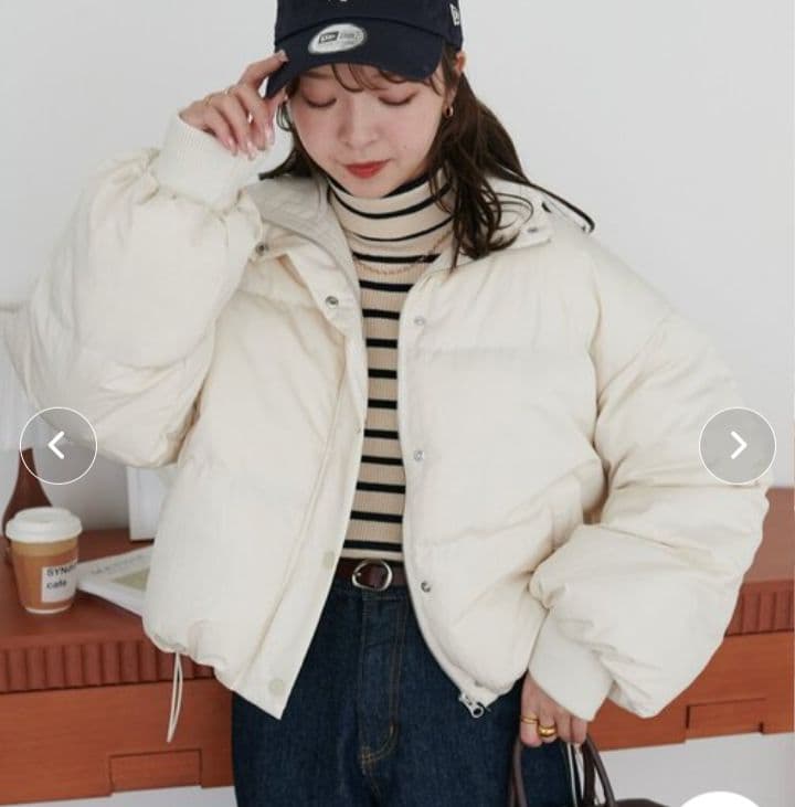 Discort ディスコート　中綿ショートブルゾン