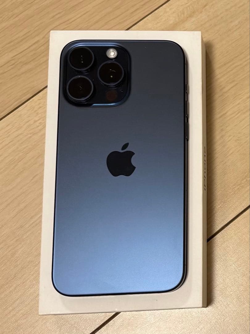 Apple iPhone 15 Pro MAX 256G ブルーチタニウム 本体