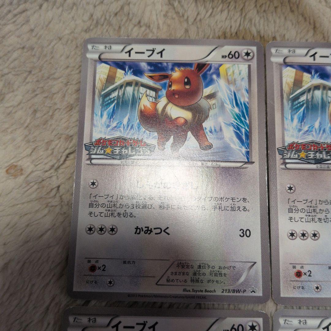 イーブイ　ジムチャレンジ　プロモ　213/bw-p