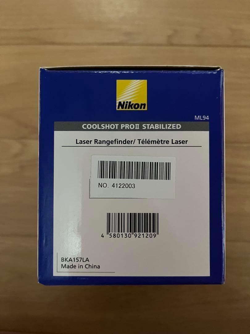 Nikon COOLSHOT PRO Ⅱ STABILIZED レーザー距離計