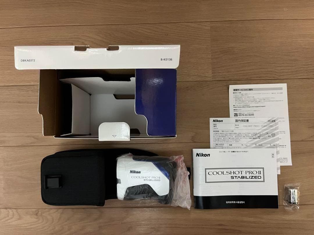Nikon COOLSHOT PRO Ⅱ STABILIZED レーザー距離計