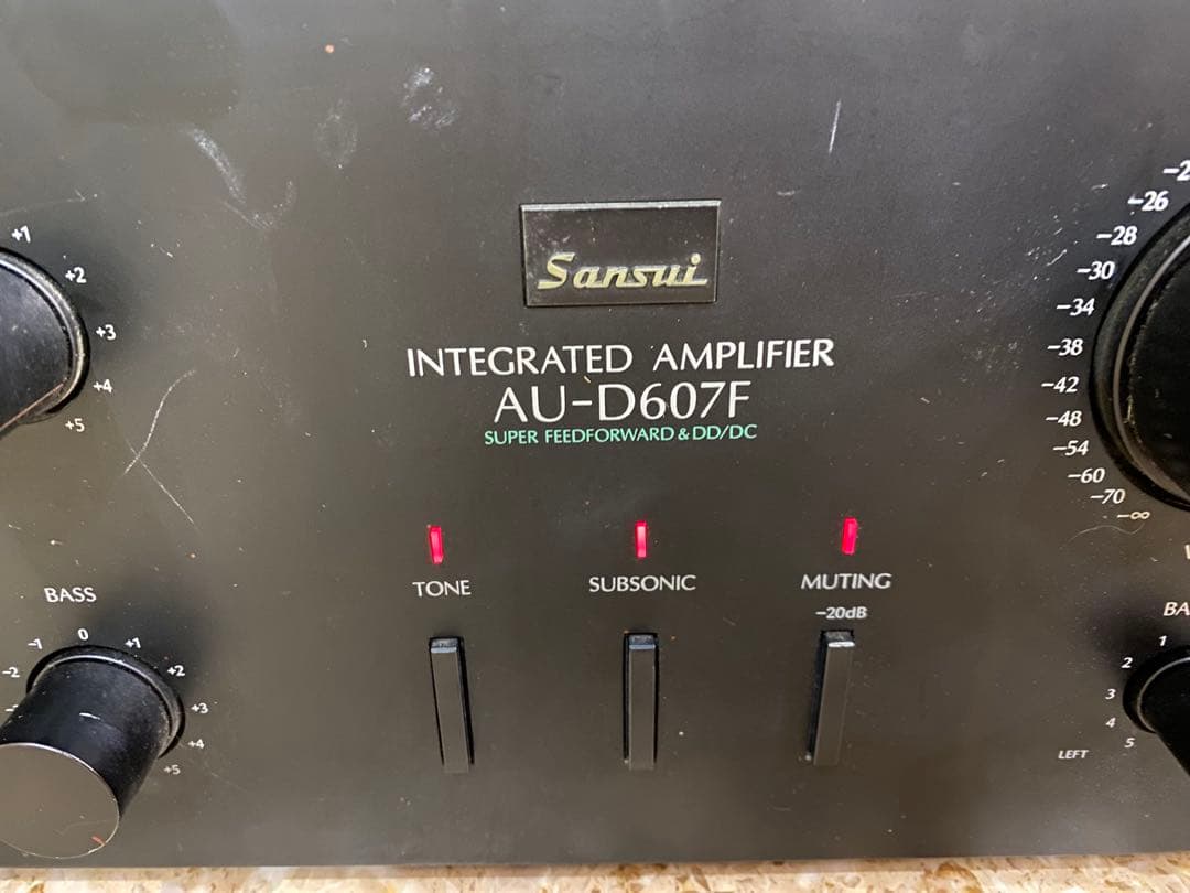 SANSUI プリメインアンプ AU-D607F