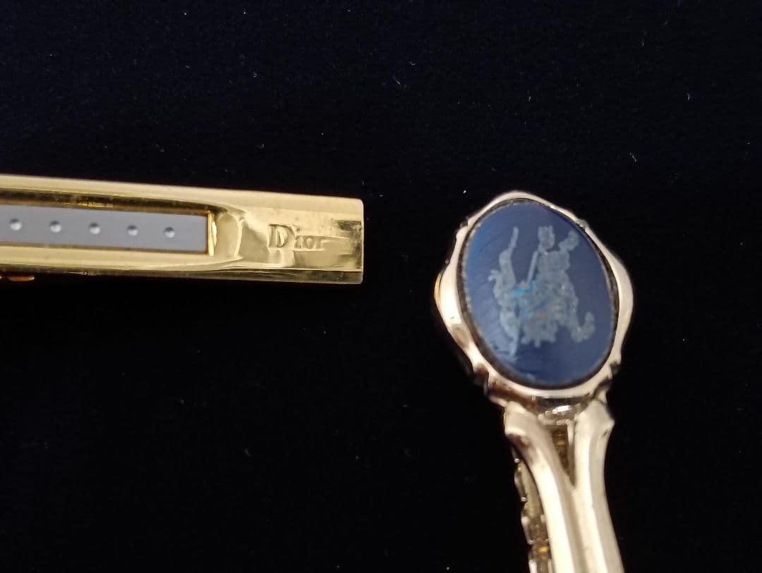 12-9-2 カフス ネクタイピン セット Dior BALLY LANVIN