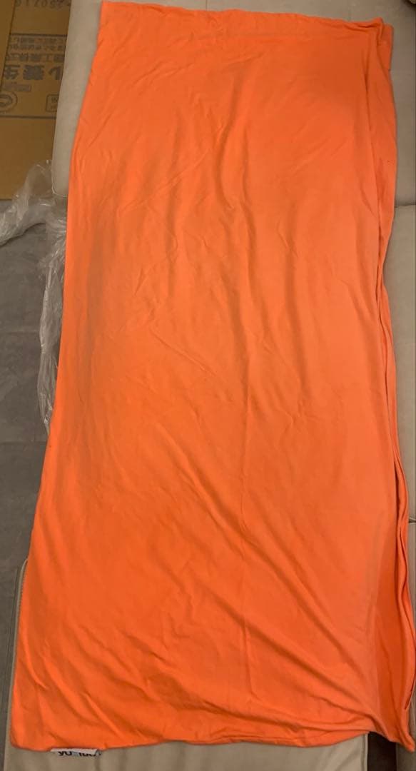 引越しのため最終特価 1/9までYogibo Maxカバー付 オレンジorピンク