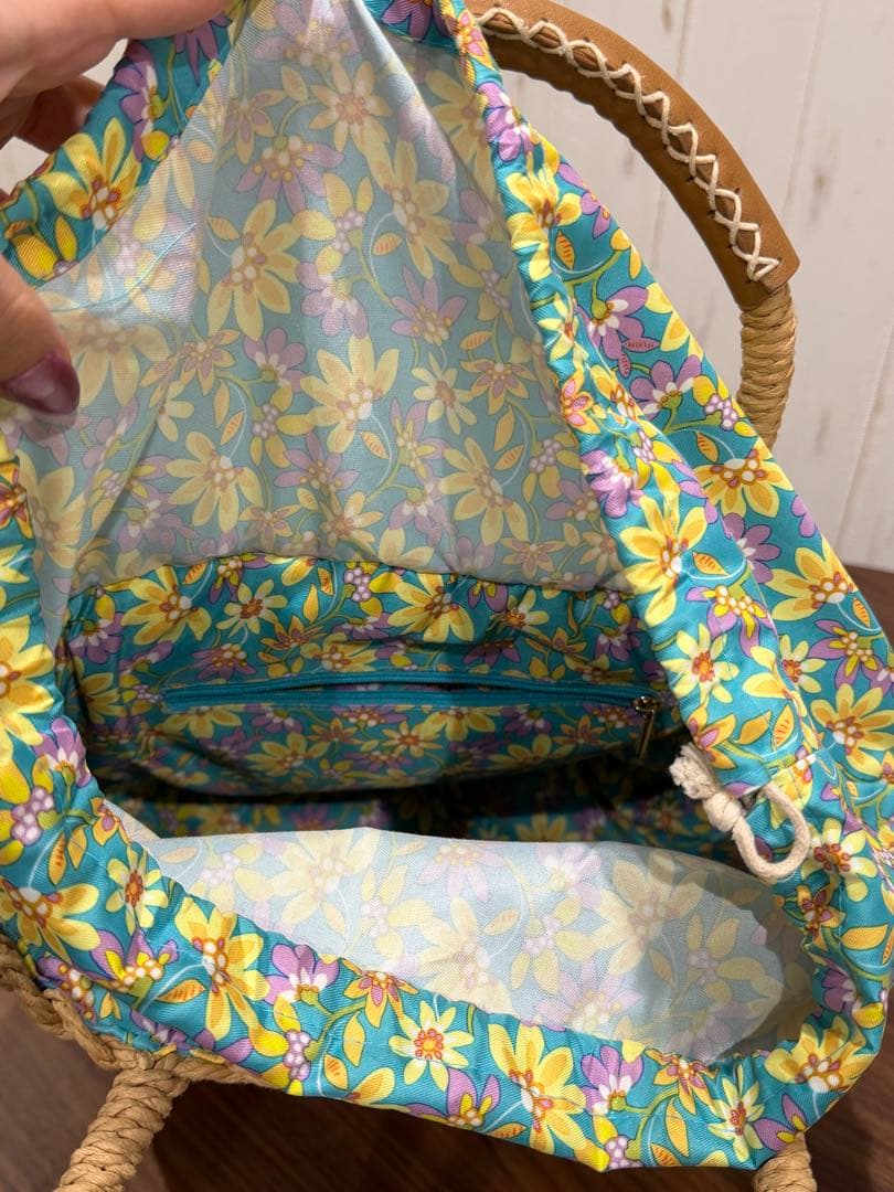 Paul & Joe 猫イラスト かごバッグ トート　猫