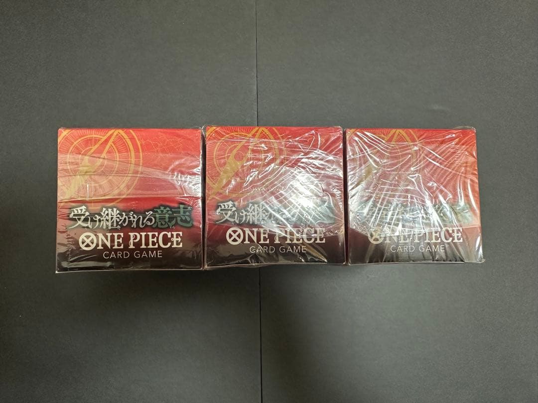 ONE PIECE CARD GAME 受け継がれる意志 テープ付　3BOX
