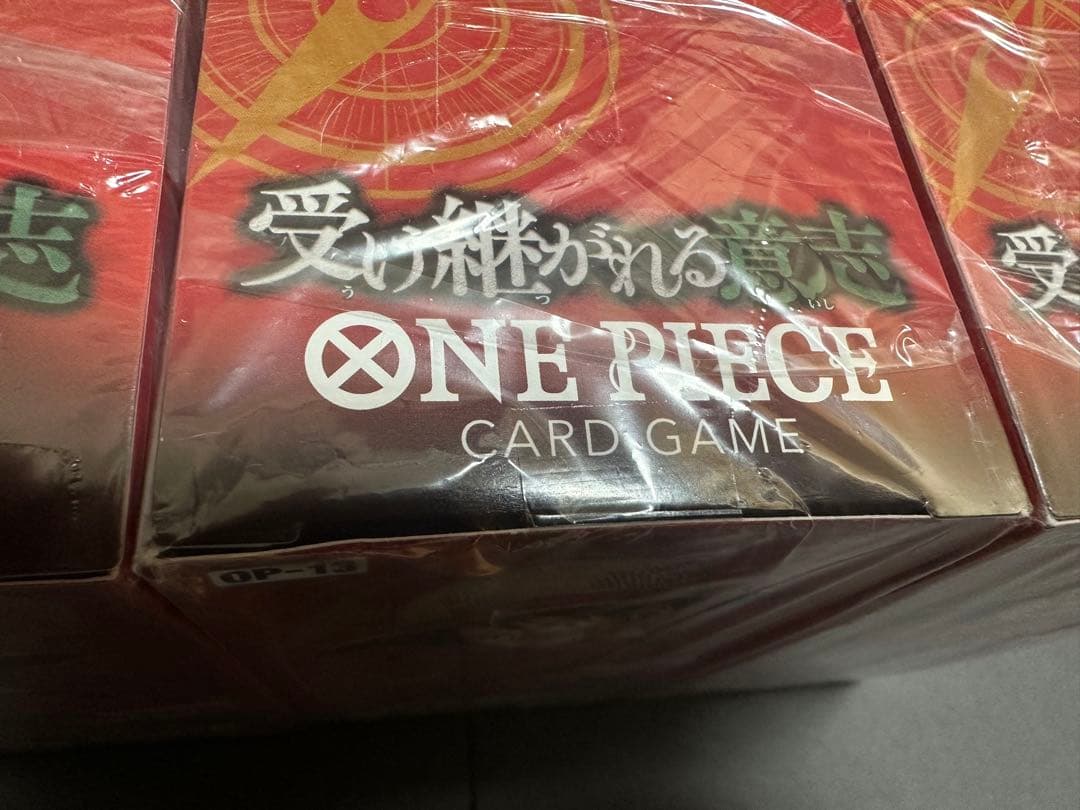 ONE PIECE CARD GAME 受け継がれる意志 テープ付　3BOX