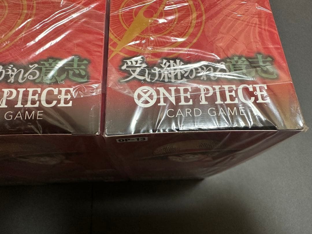 ONE PIECE CARD GAME 受け継がれる意志 テープ付　3BOX