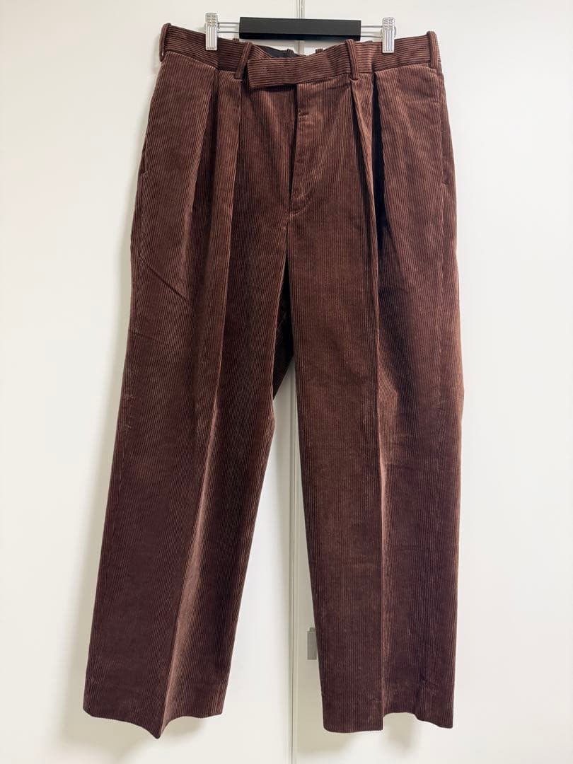 パンツ MARKAWARE 2 PLEATED COMFORT FIT TROUSERS