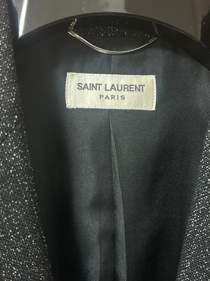 すあー　サンローラン　テーラードジャケット　ブラック　極美品　エディ