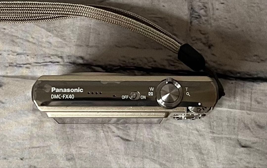 PanasonicパナソニックLUMIXゴールドコンパクトデジカメ中古