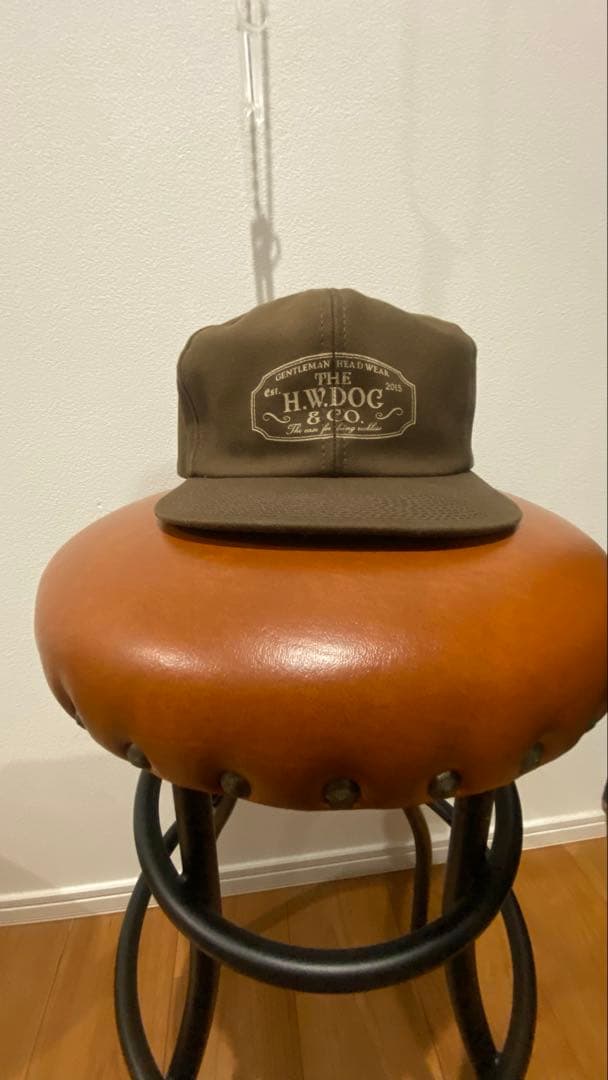 帽子 H.W.DOG & CO TRUCKER CAP - BROWN