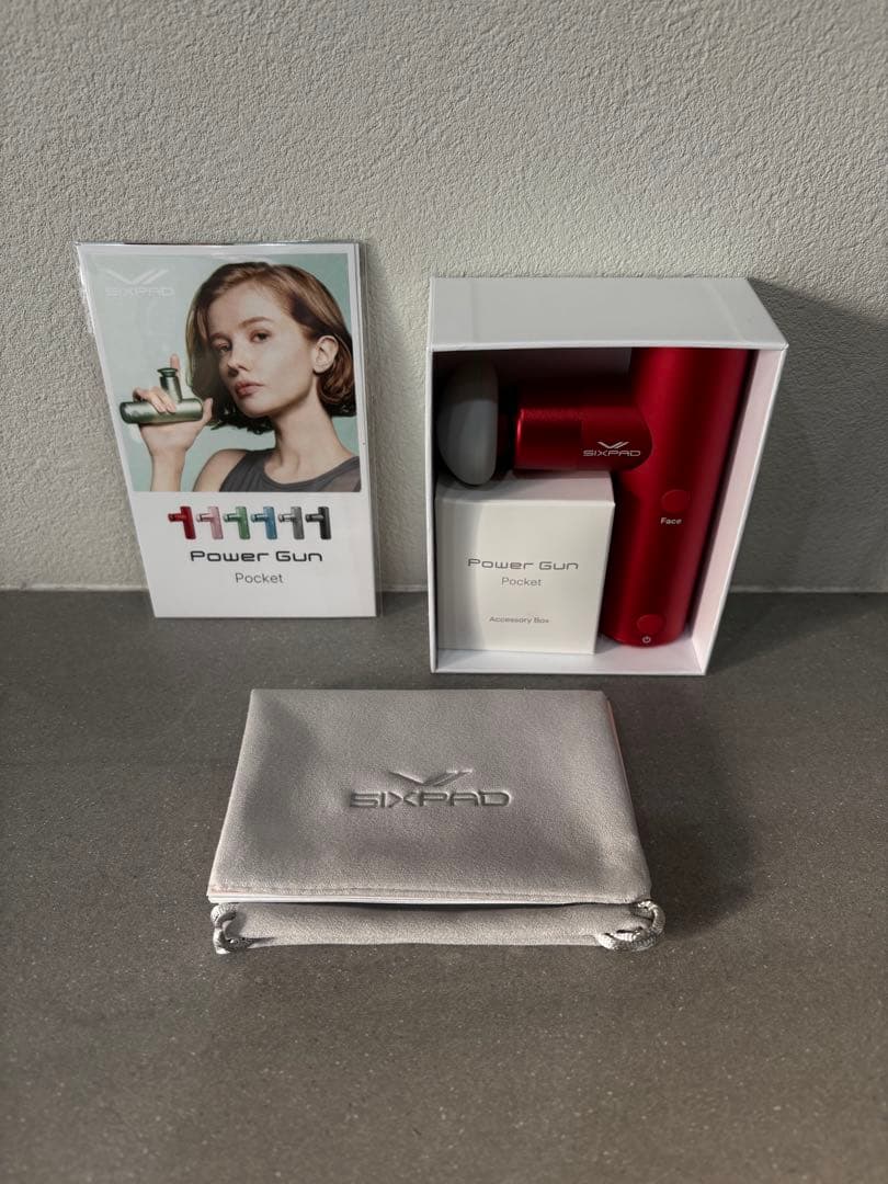 SIXPAD Power Gun Pocket レッド
