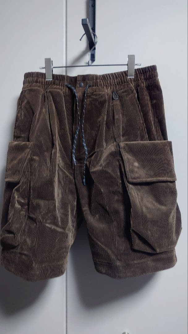 パンツ CLESSTE WOOLCORDUROY 2WAY MILITARY PANTS