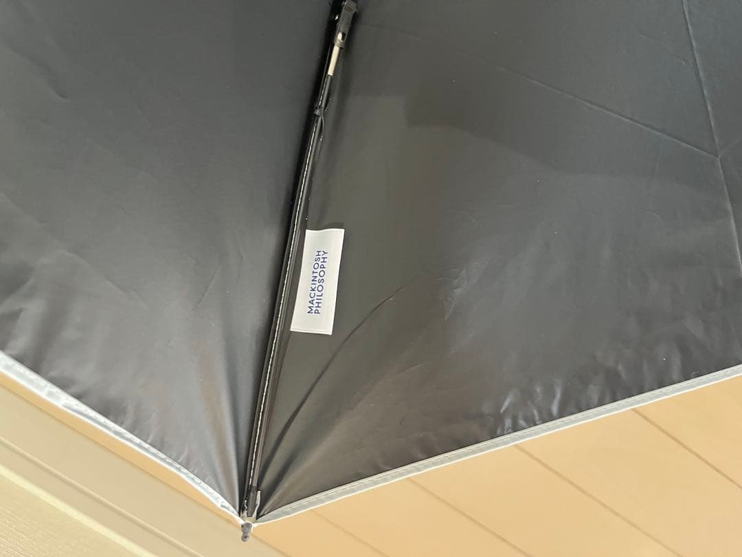 マッキントッシュフィロソフィー　傘　晴雨兼用　日傘　遮光99% ミントグリーン