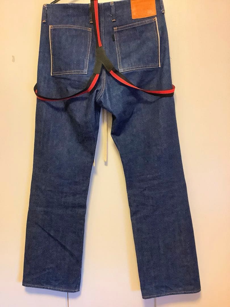 モモコハウス⭐︎★SUNSEA(サンシー) サスペンダー　デニムパンツ