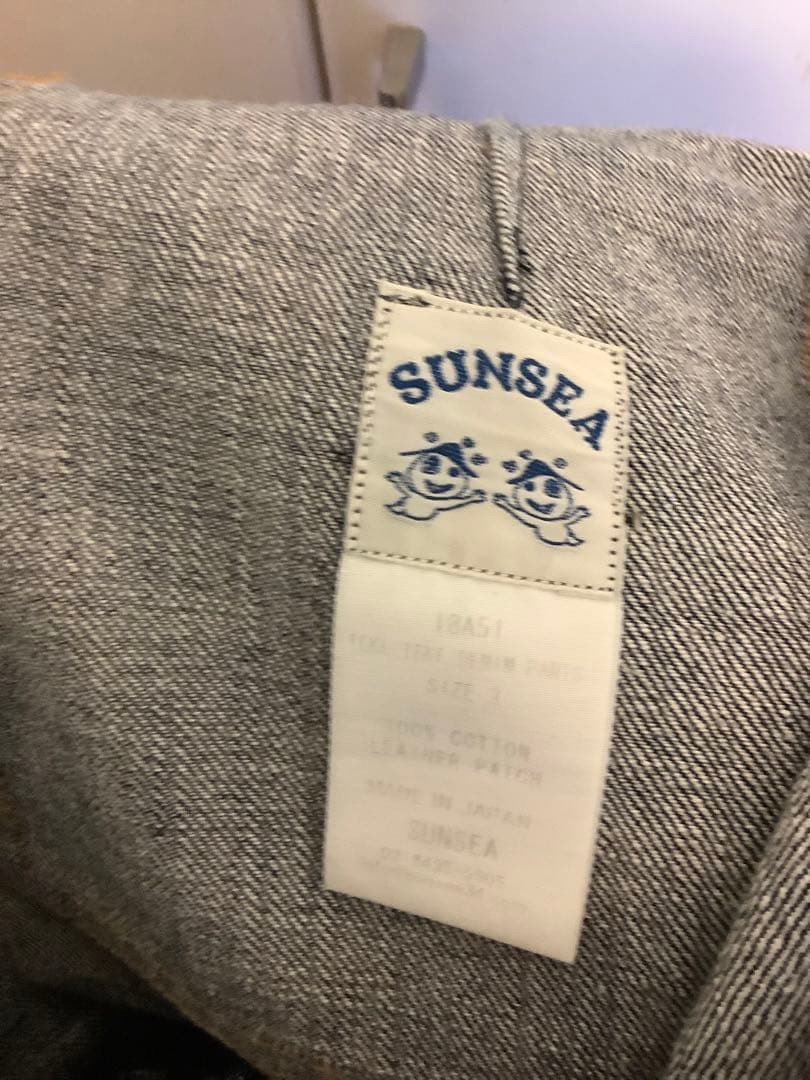 モモコハウス⭐︎★SUNSEA(サンシー) サスペンダー　デニムパンツ