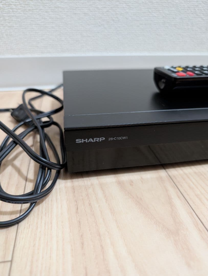 SHARP 2B-C10CW1 ブルーレイレコーダー　2020年製
