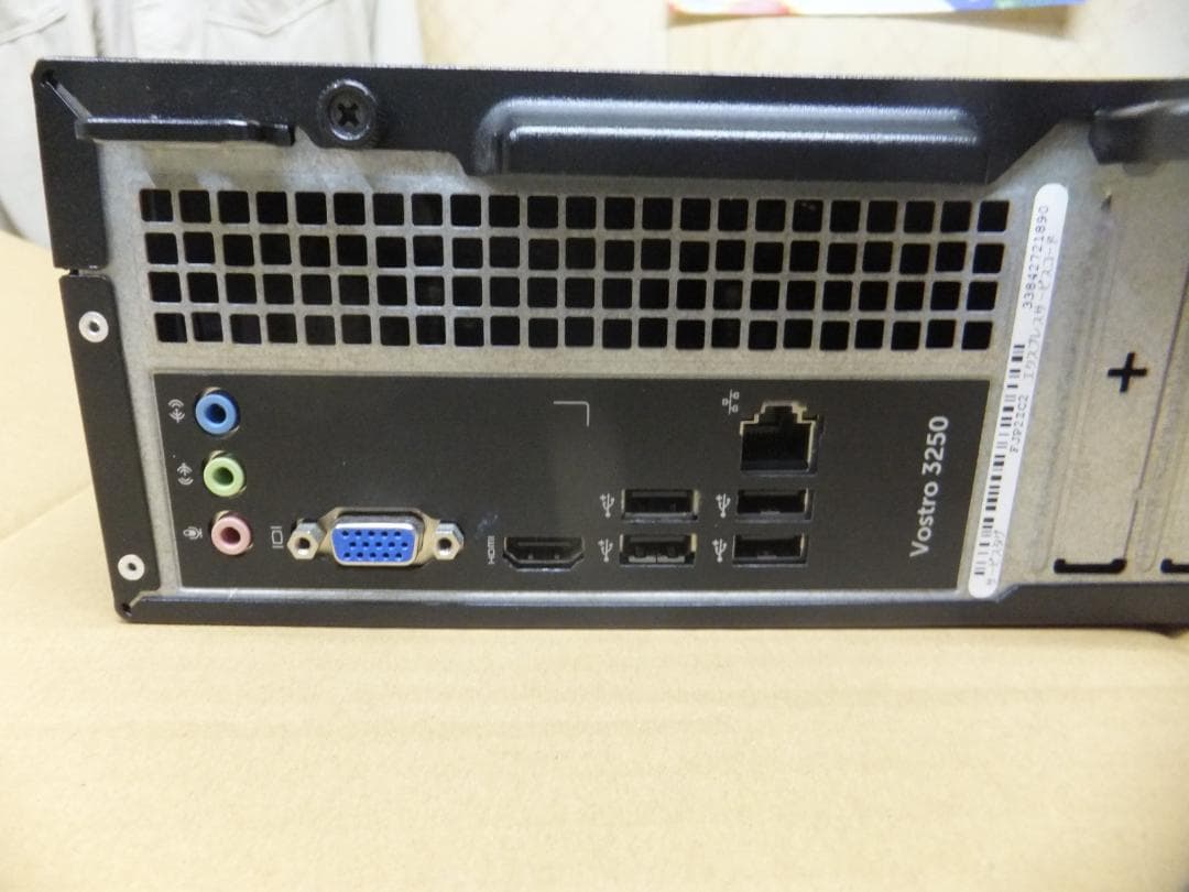 (1659) W11秒速起動新品SSD254G dell3250 i7 12G