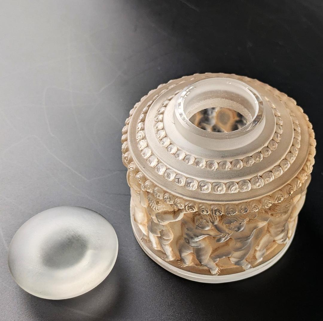 harveyさん専用　語れる逸品★ルネ・ラリック アンファン パチネ彩色香水瓶