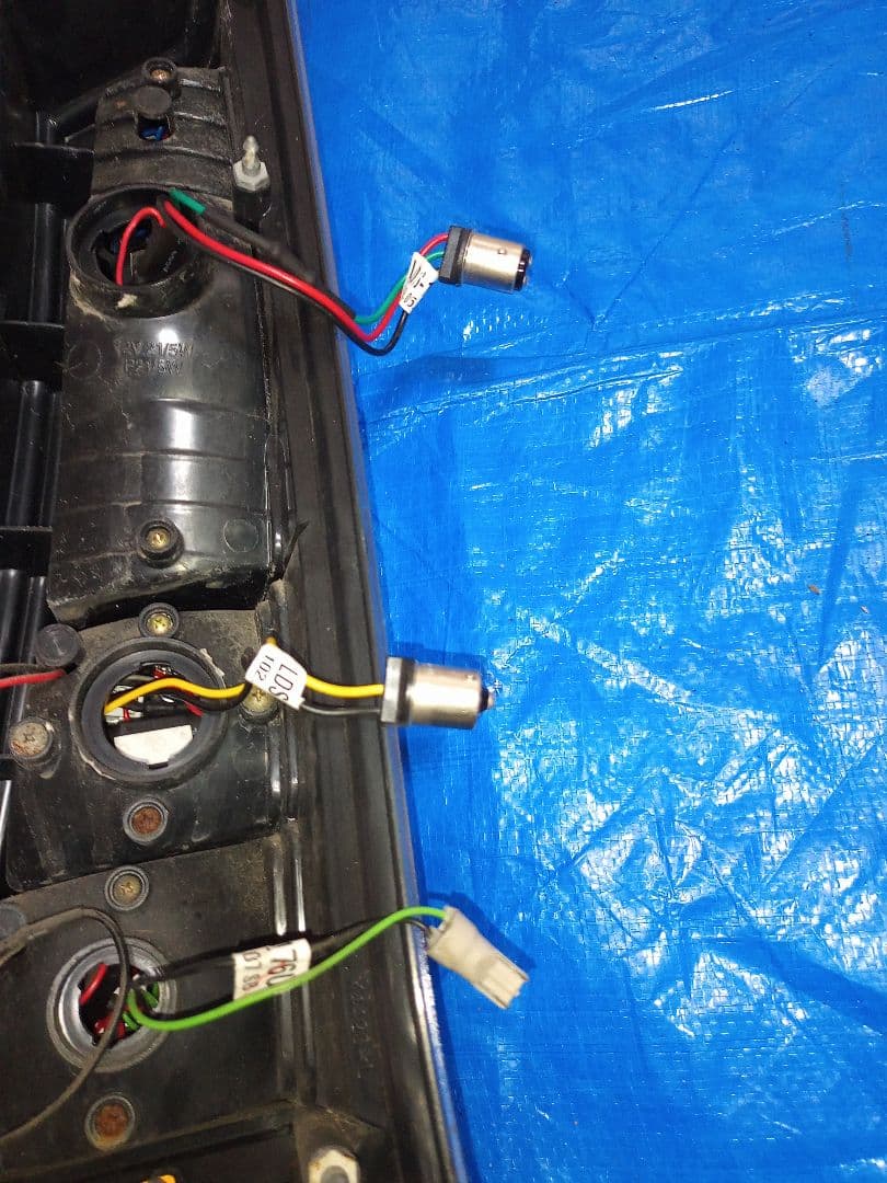 valenti 製　LED テールランプ クリア　ワゴンR　mh23