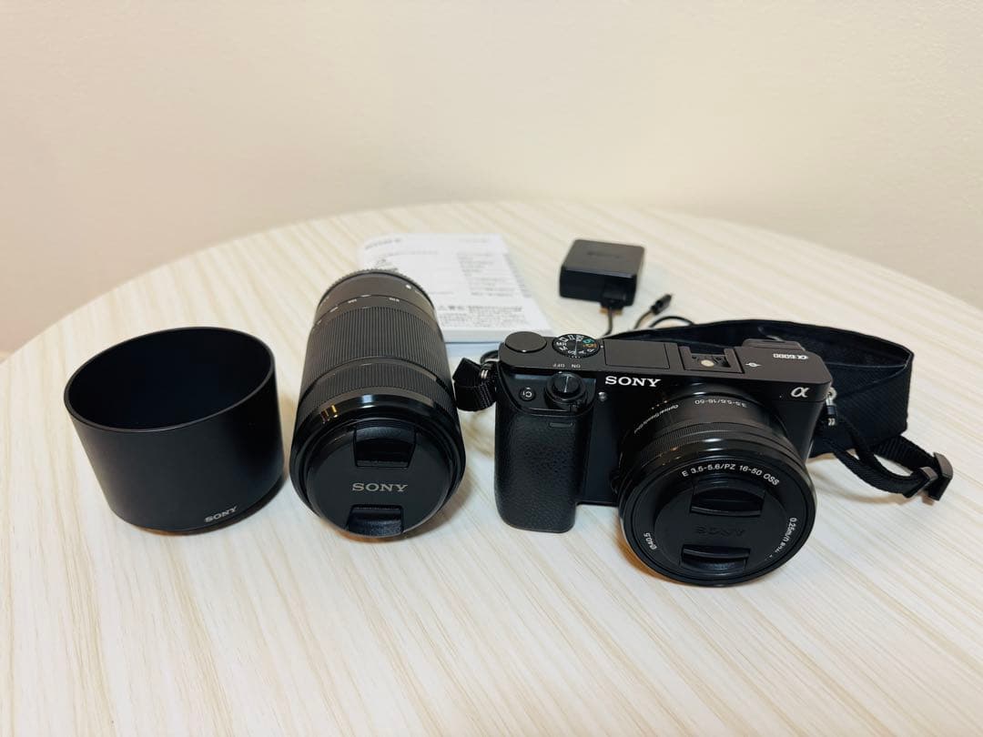 SONY α6000 ダブルズームレンズキット 動作確認済