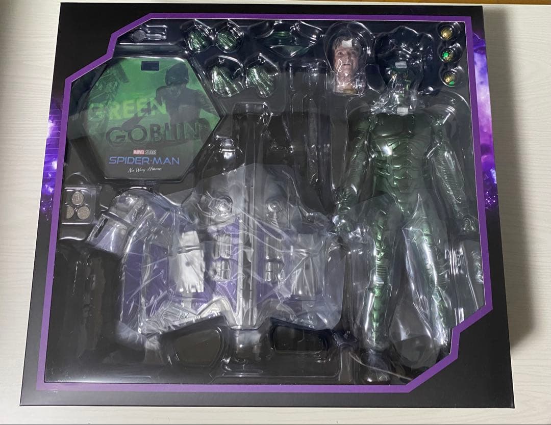 【新品未開封】ホットトイズ グリーンゴブリン(ボーナスアクセサリー付き)