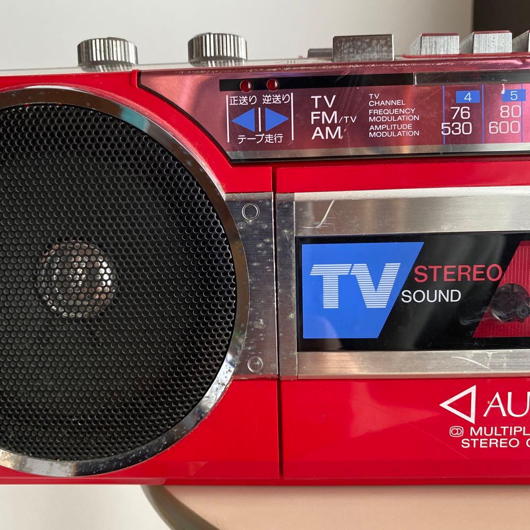 SONY CFSV15 ラジカセ カセットテープ スピーカー ソニー レトロ