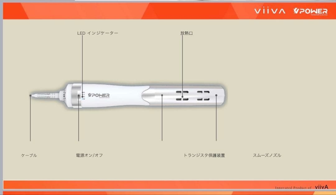 【新品未開封品】VIIVAＶPower テラヘルツドライヤー　viiva