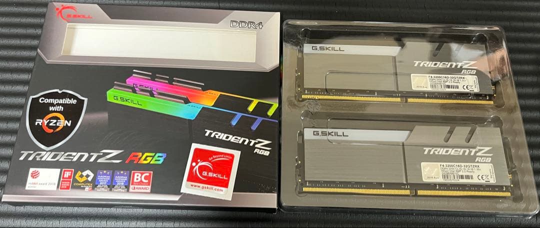 g.skill tridentZ rgb 32GB(16gb×2)