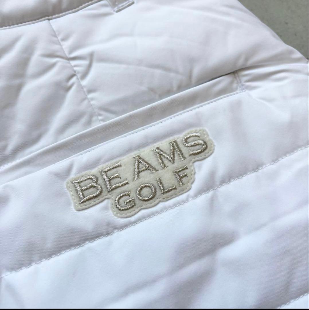 【極美品】BEAMS GOLF ビームスゴルフ パテッド 撥水スカート 中綿蓄熱
