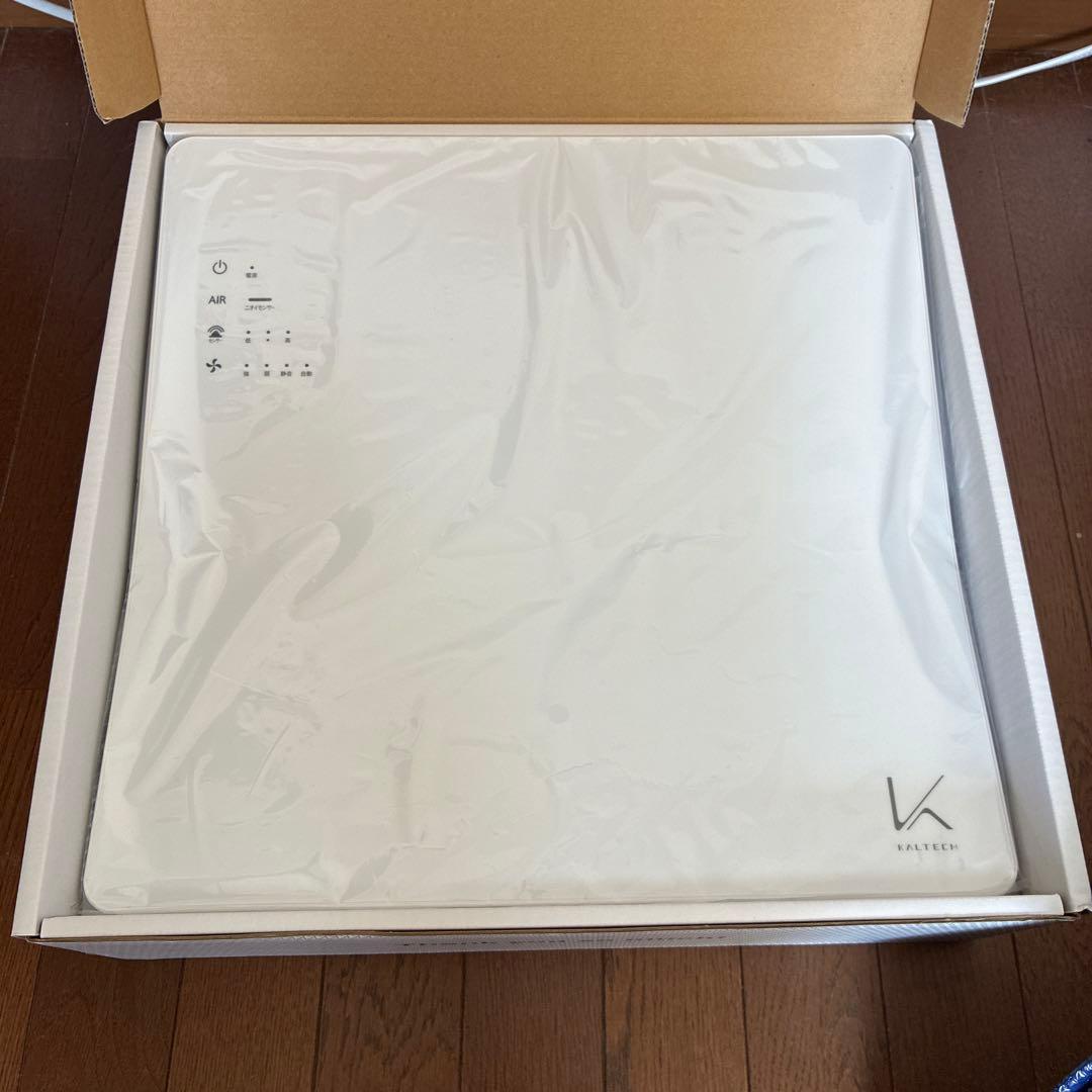 【新品】カルテックKL-W01空気清浄機ホワイト壁掛けタイプ　消臭除菌感染予防等