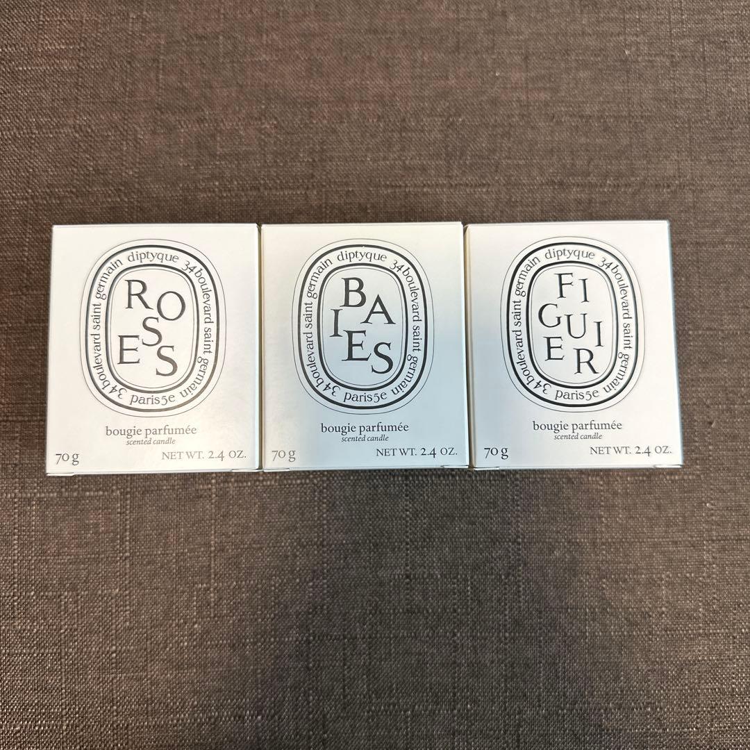 Diptyque キャンドル 3個セット