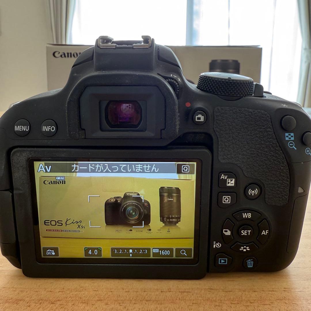 【匿名発送】Canon EOS Kiss X9i