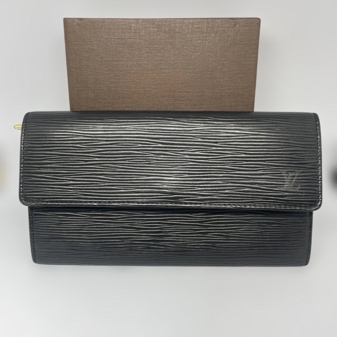 Louis Vuitton エピ　長財布　ヴィトン　ポルトフォイユ　サラ