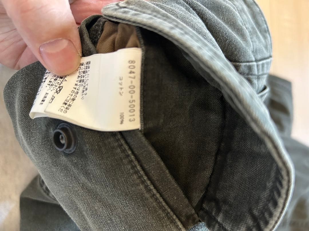 【希少品】ナイジェルケーボン　カーゴパンツ　チャコールグレー