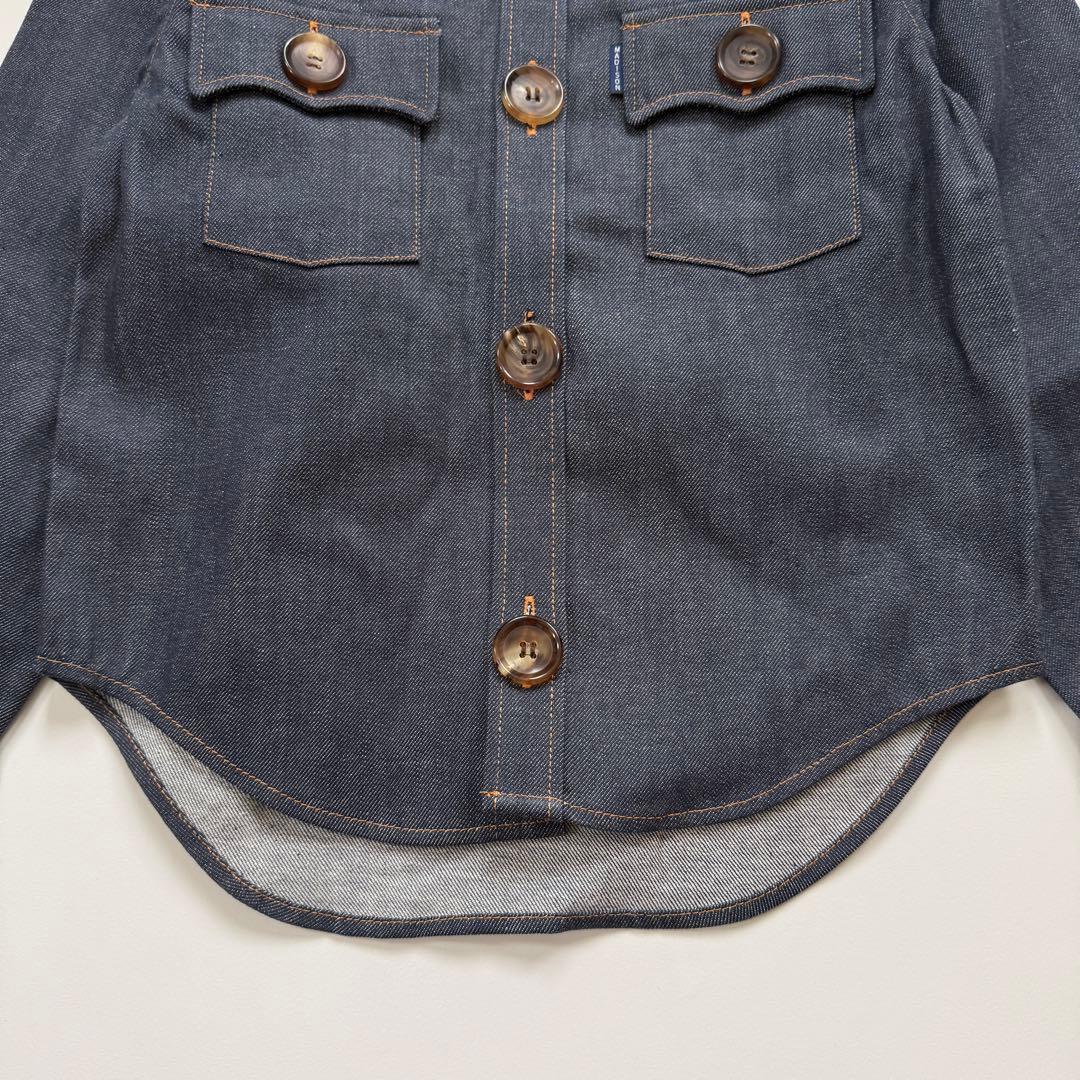希少✨極美品✨マディソンブルー デニムシャツジャケット インディゴ サイズ00