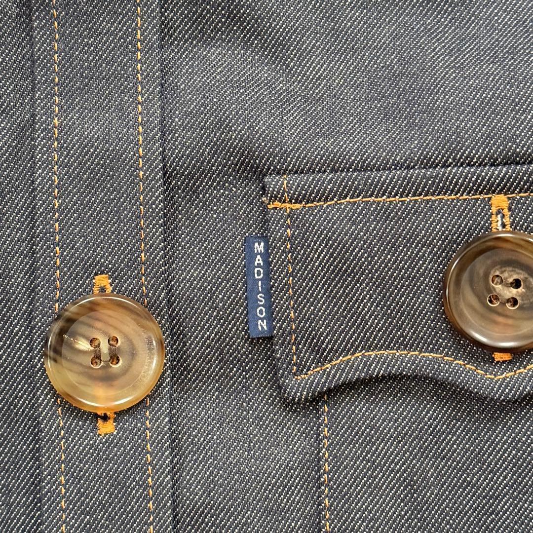 希少✨極美品✨マディソンブルー デニムシャツジャケット インディゴ サイズ00