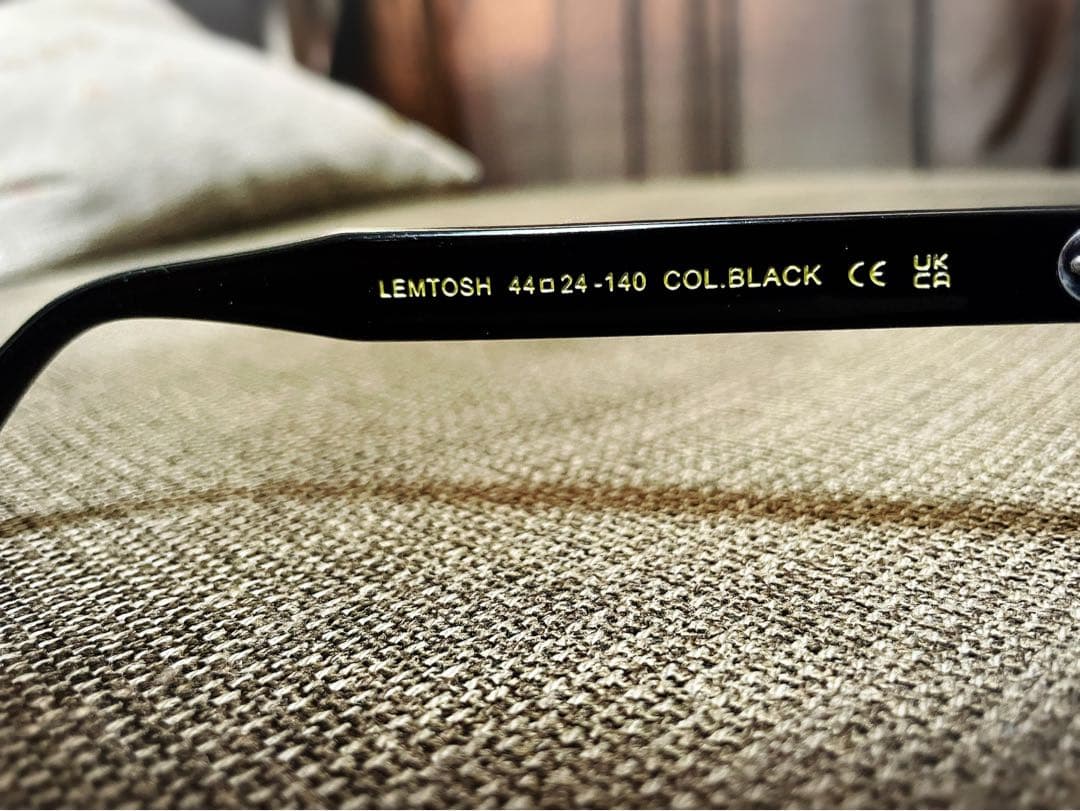 d*n様 MOSCOT LEMTOSH 44 BLACK / Gradual B