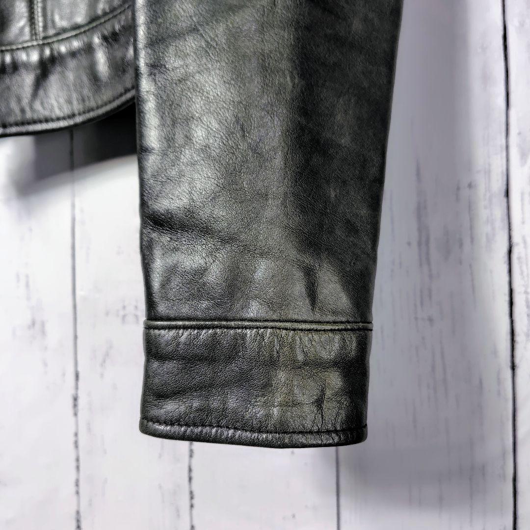 【希少カラー】POLO JEANS CO. ラルフローレンレザー ジャケット　極