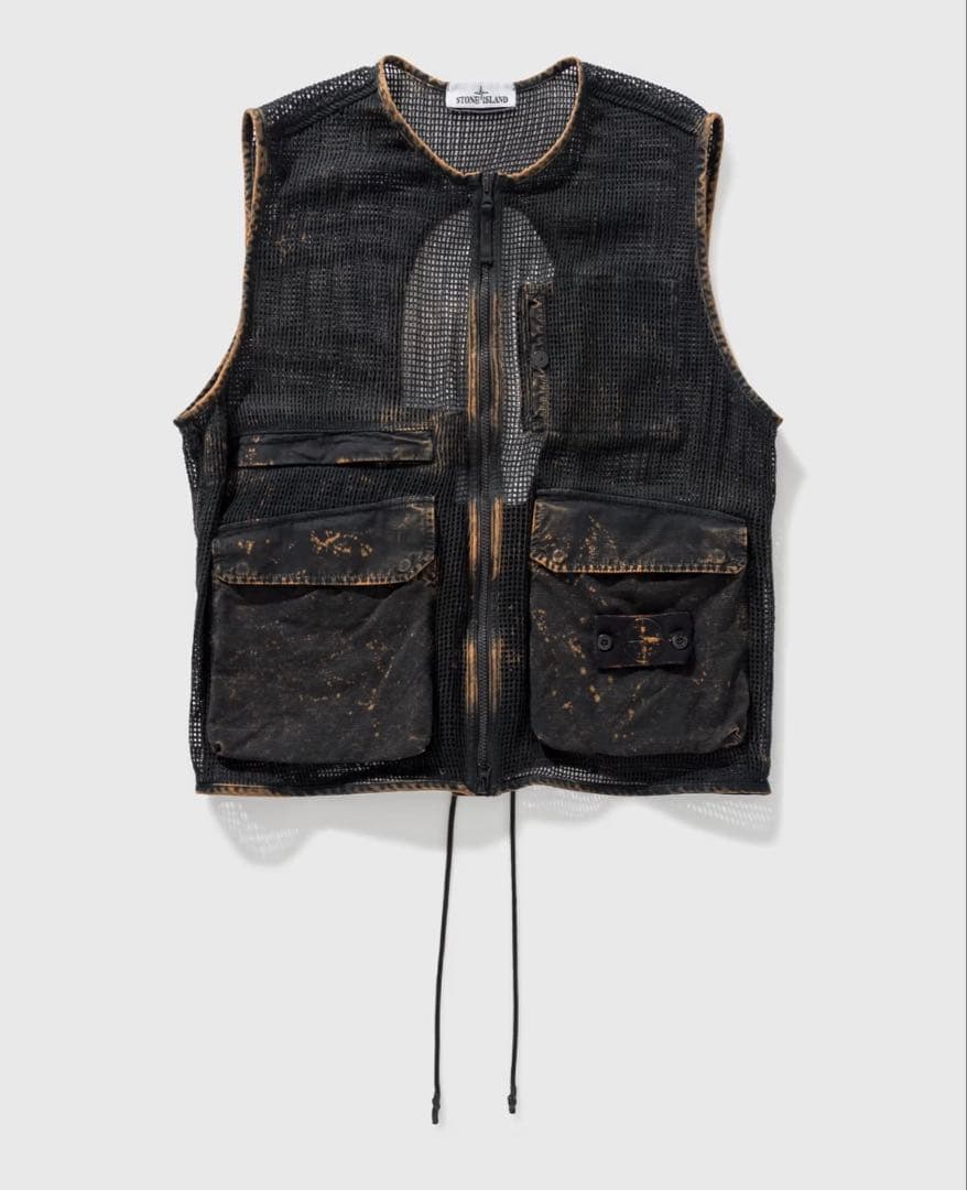 Stone  コットン リップストップ オフダイ OVD ベスト