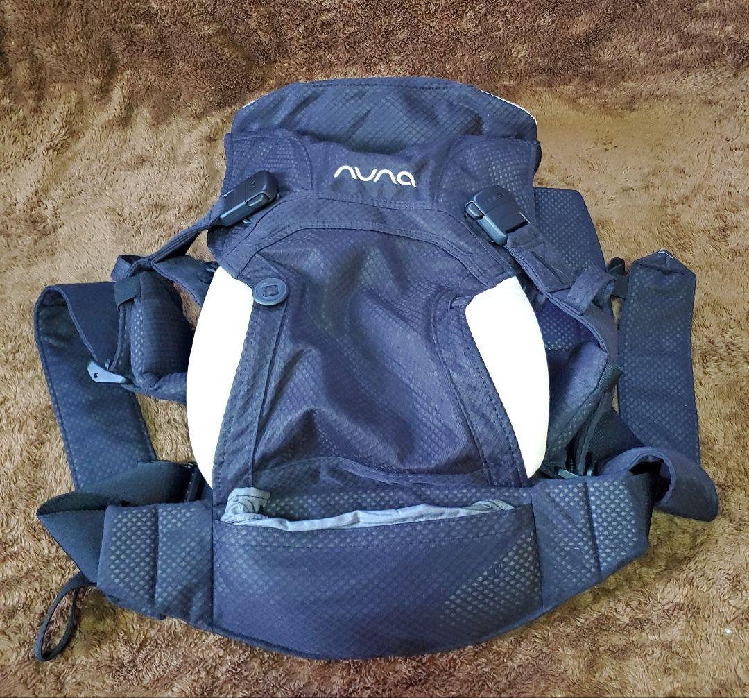 【美品・限定色】NUNA Cudl clik キャビア マグネット式 抱っこ紐