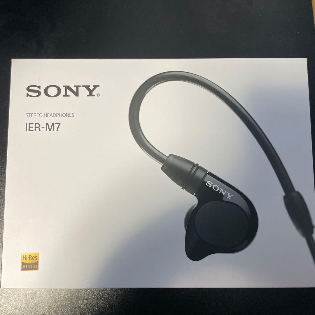 【販売終了•本体美品】SONY IER-M7 モニターイヤホン