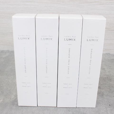 ◇未開封新品 soins for LUMIX スムーススキンローション4本①