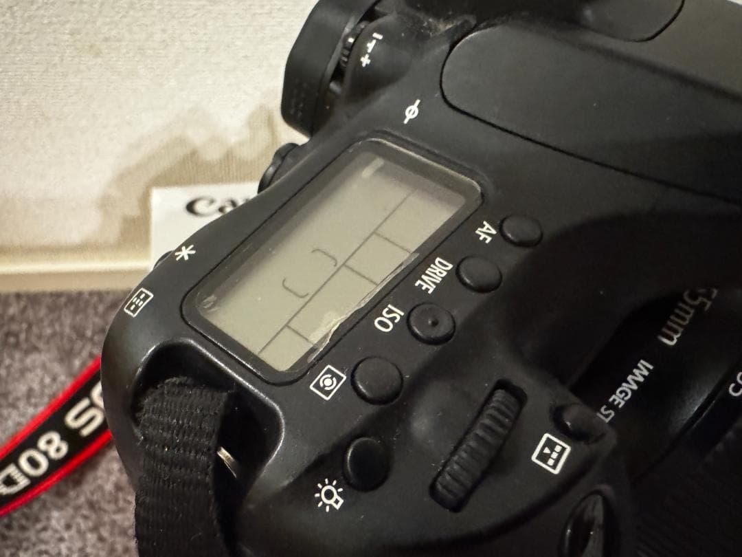 Canon EOS 80D EF-S 18-55mm IS STM レンズキット