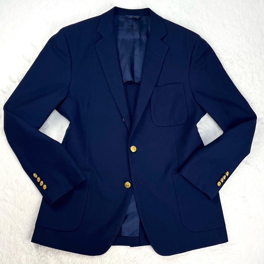 極希少 ブルックスブラザーズ LEOMASTER 紺ブレ REGENT 40S