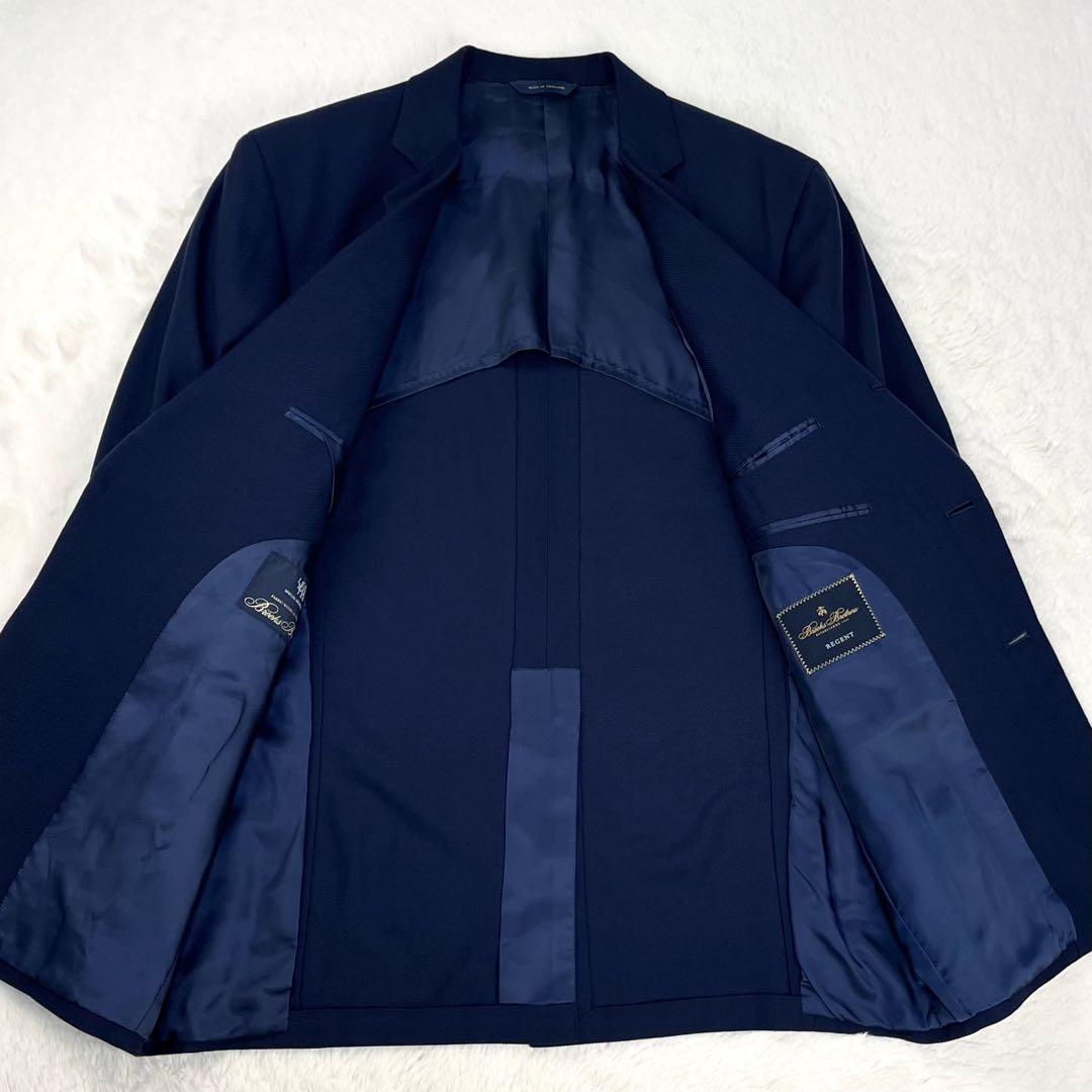 極希少 ブルックスブラザーズ LEOMASTER 紺ブレ REGENT 40S