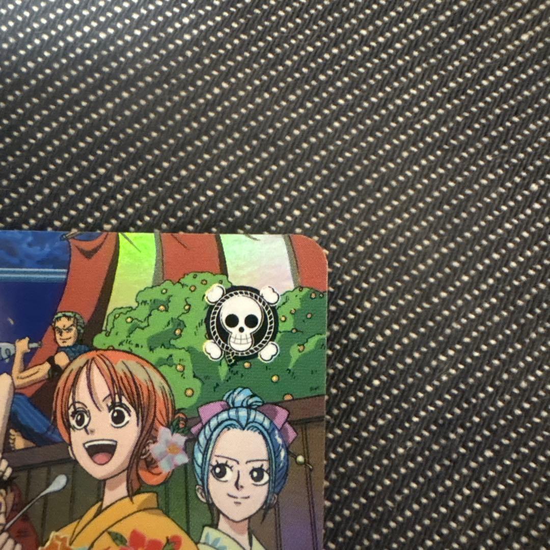 カードダス　ワンピース　ハイパーバトル　ホロカード1枚　花見見物