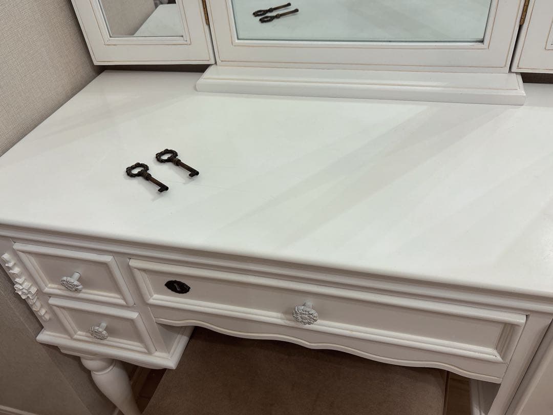 ロマンティックプリンセスアンティーク風ドレッサー/Soleil