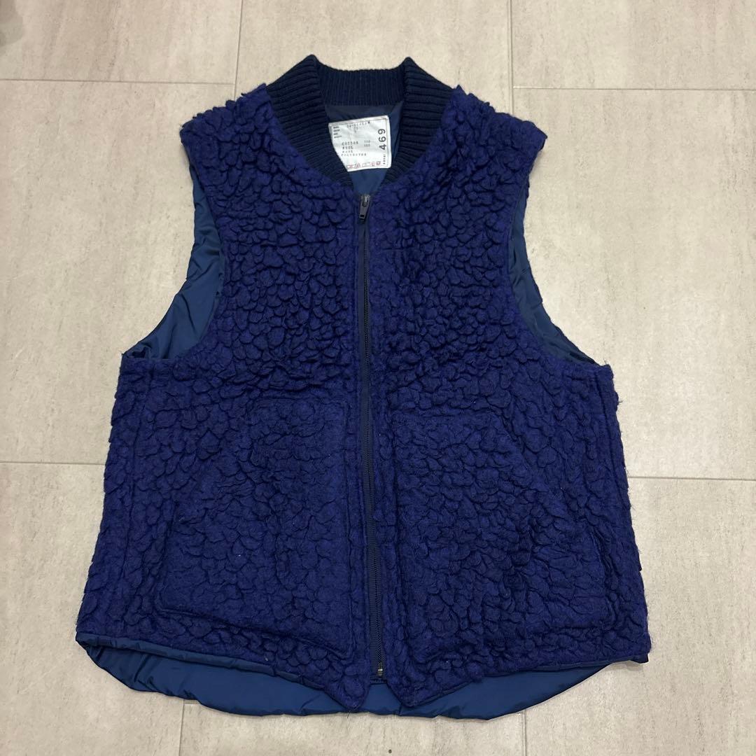 ISLAさん専用　ネイビー フリース ジップアップ ベスト